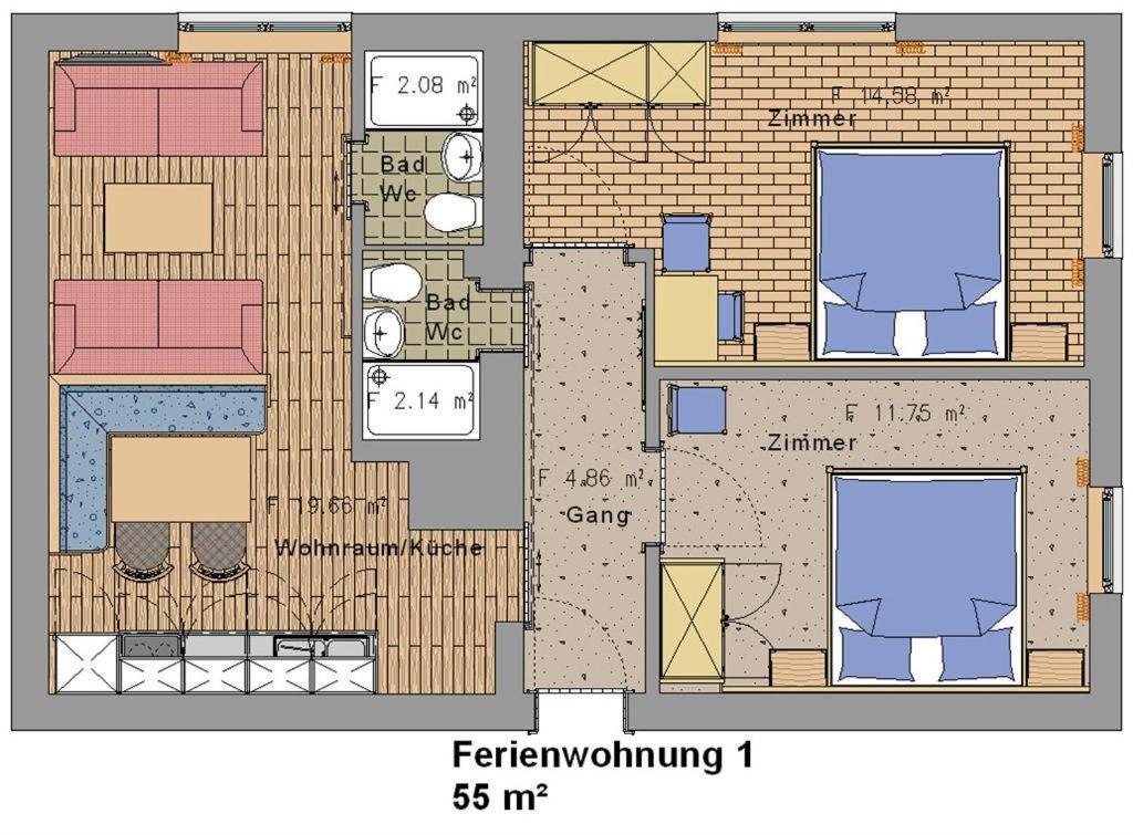 Ferienwohnungen Foidlhof Hochfilzen Bagian luar foto