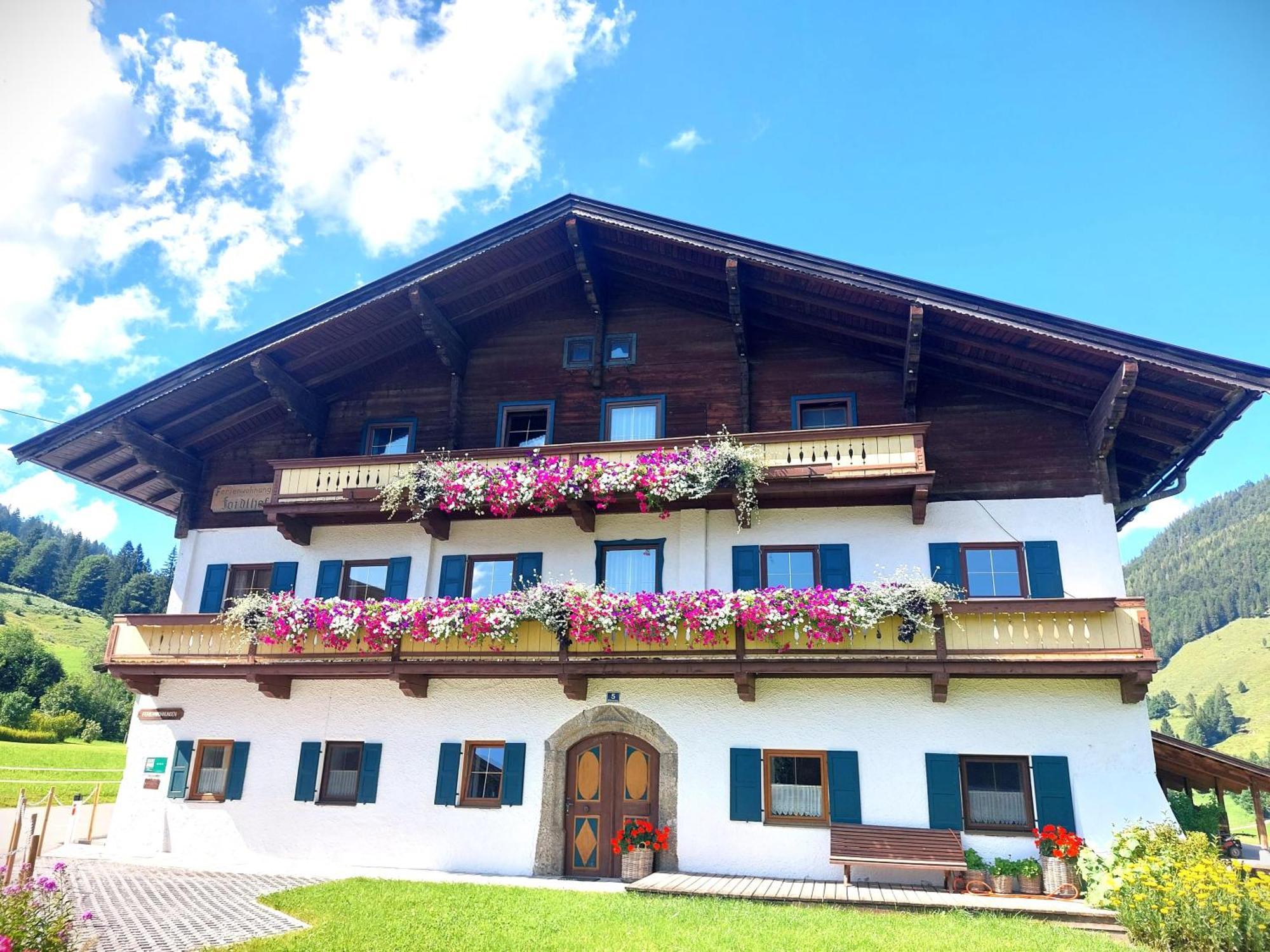 Ferienwohnungen Foidlhof Hochfilzen Bagian luar foto